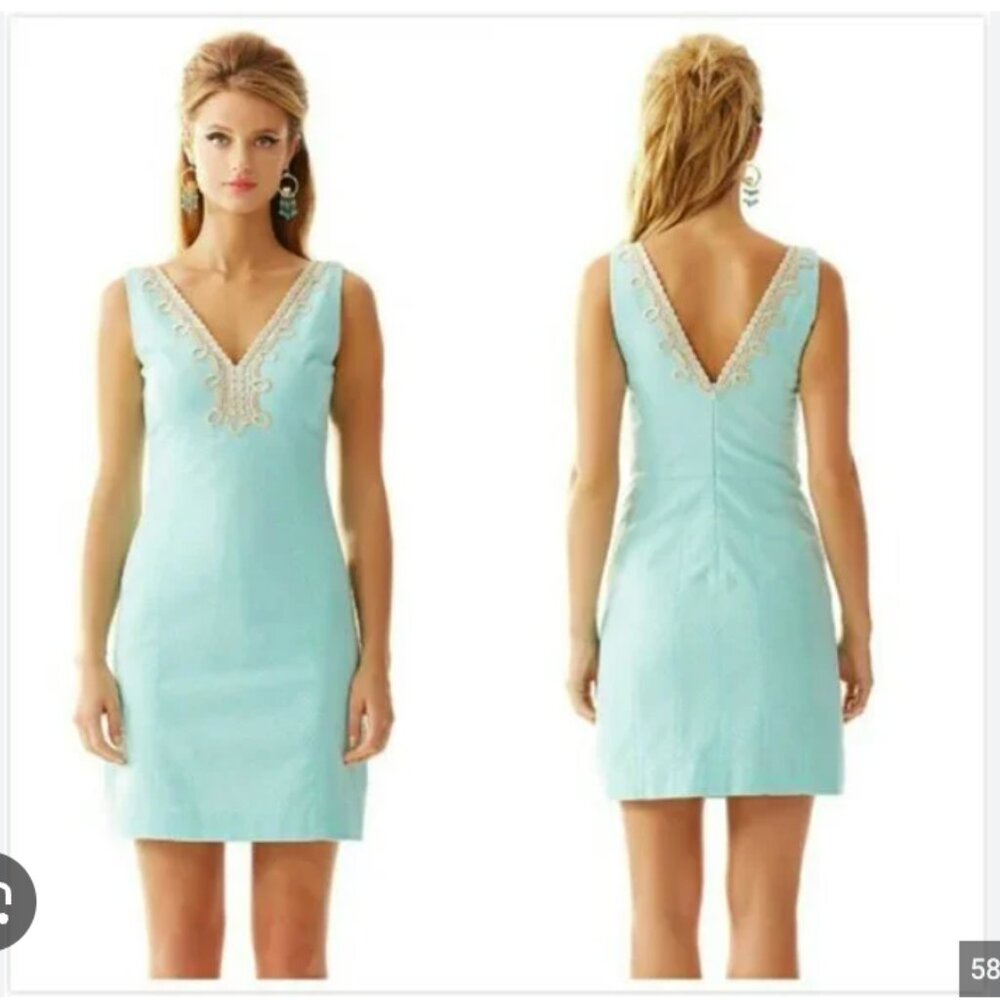 Lilly Pulitzer Bentley Shift Dress Size 6 EUC - Picture 1 of 6